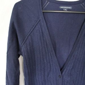 Navy American Eagle Cardigan